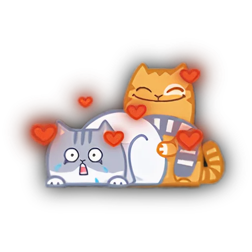Telegram stiker «Коты из ВК» 🥰