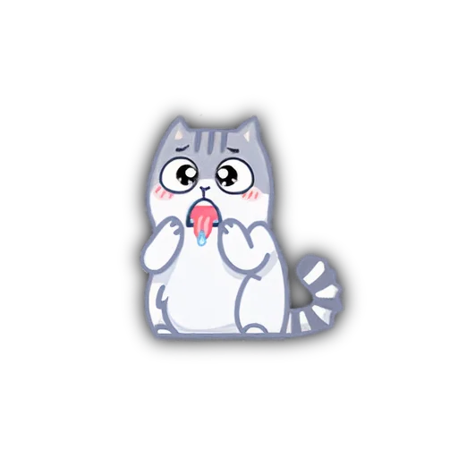 Коты из ВК emoji 👅