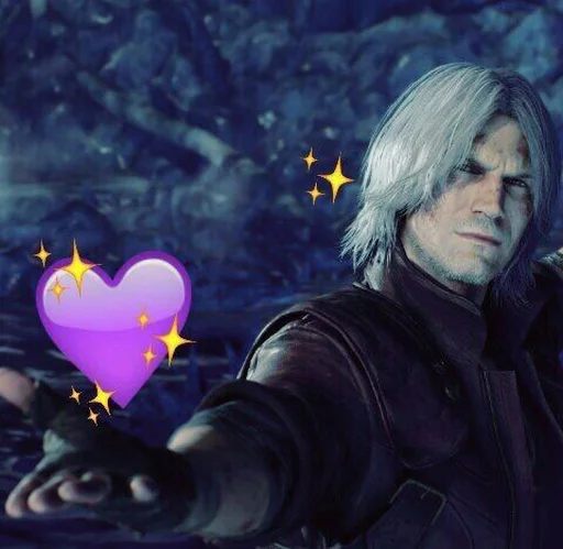 Devil may cry sticker 💜
