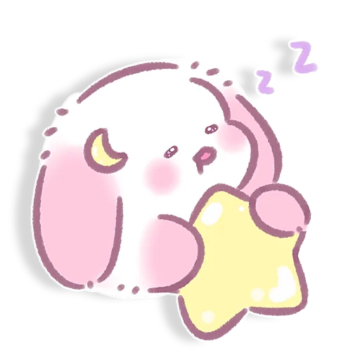 Lazy Bunny emoji 💤