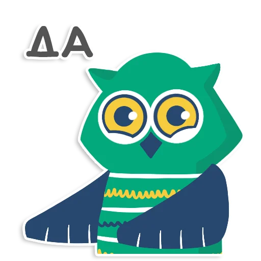 learnoff-owl stiker 🙆