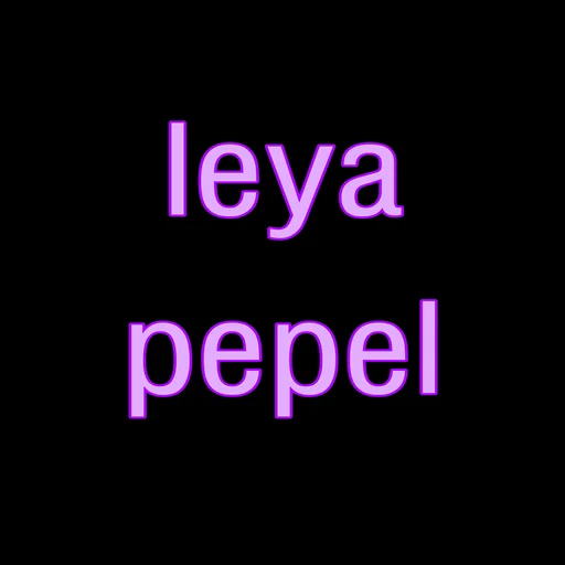 leyapepel stiker ❤️