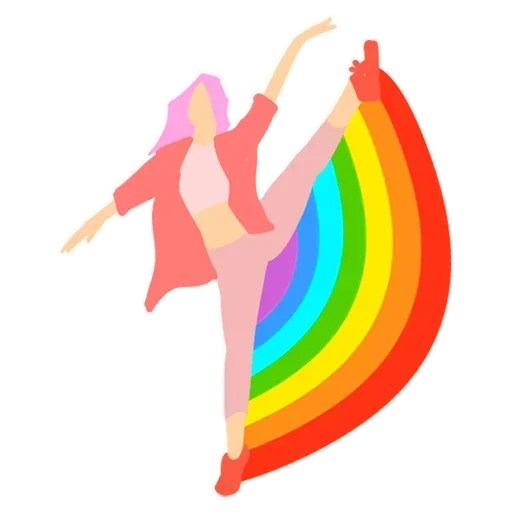 Telegram stiker «LGBT» 🏳‍🌈