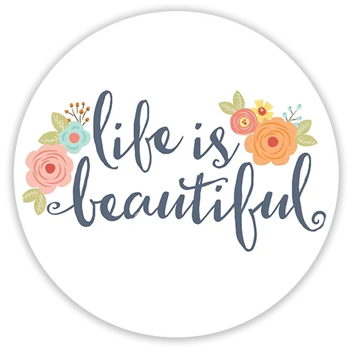 life is beautiful emoji 😚