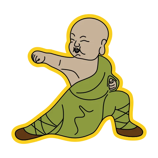 little buddha 🙏 emoji 🤛