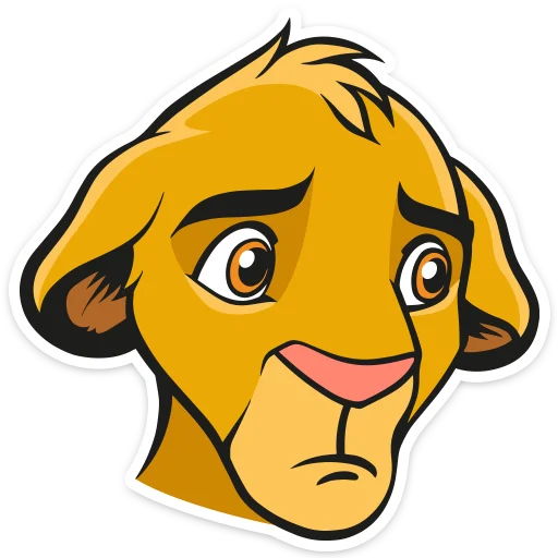 Король Лев emoji 😔