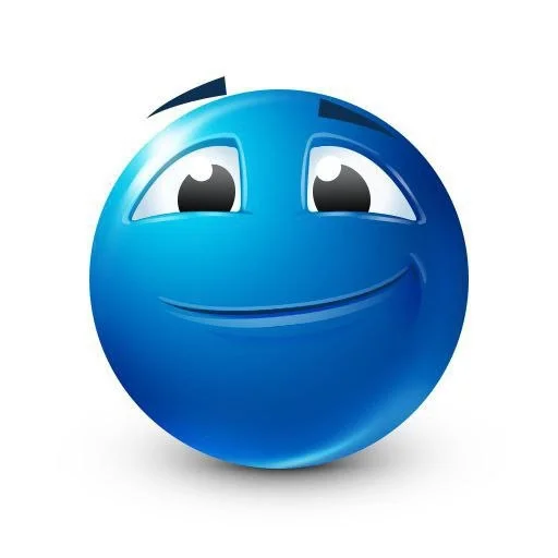 синий челик  emoji 😏