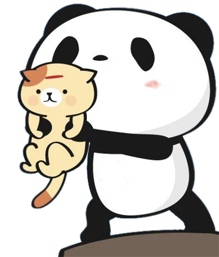 Telegram stiker «Little panda» 😤
