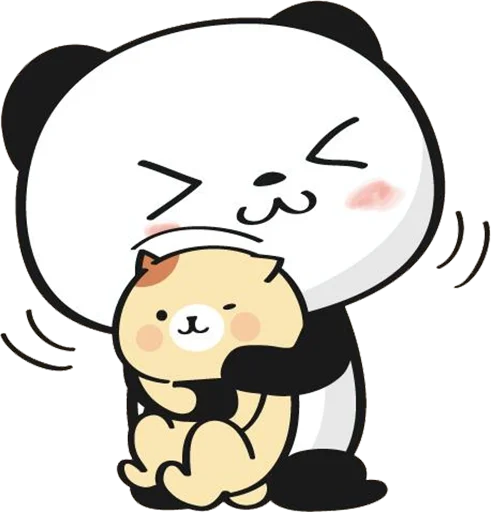 Telegram stiker «Little panda» 🤗