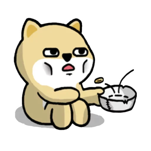Telegram Sticker «Little_fat_dog(Trad)» 🐶