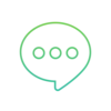 Telegram emojisi «Градиентовый шрифт» 💬