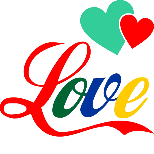Telegram stiker «LOVE » ❤️
