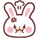 HD lovely bunny emoji 😡