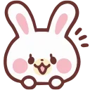 Емодзі HD lovely bunny 😀