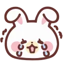 HD lovely bunny emoji 😭