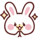 Эмодзи HD lovely bunny 🤩