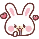 HD lovely bunny emoji 😍