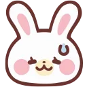 Емодзі HD lovely bunny 😅