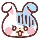 HD lovely bunny emoji 😱