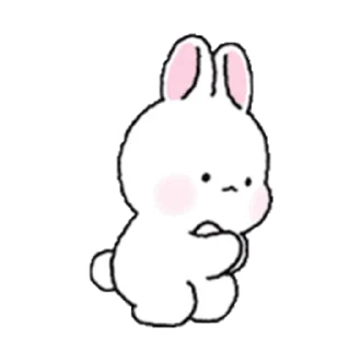 Lovely Rabbit Tozzi 2  sticker 🤩