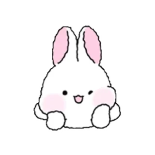 Lovely Rabbit Tozzi  sticker 😉