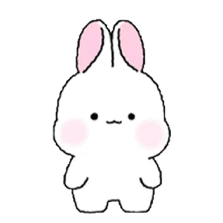 Lovely Rabbit Tozzi stiker ⁉️