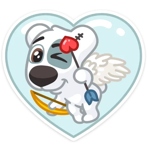 Telegram stiker «Дела любовные» 👼