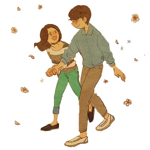 Telegram Sticker «Нежная любовь» 