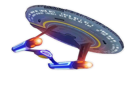 Стікер Telegram «Star Trek: Lower Decks» 🌌