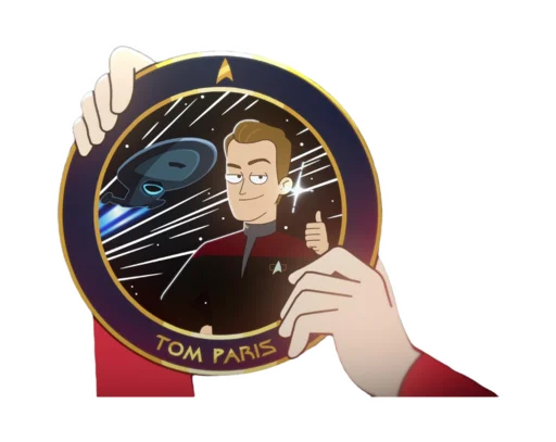 Star Trek: Lower Decks sticker 👍
