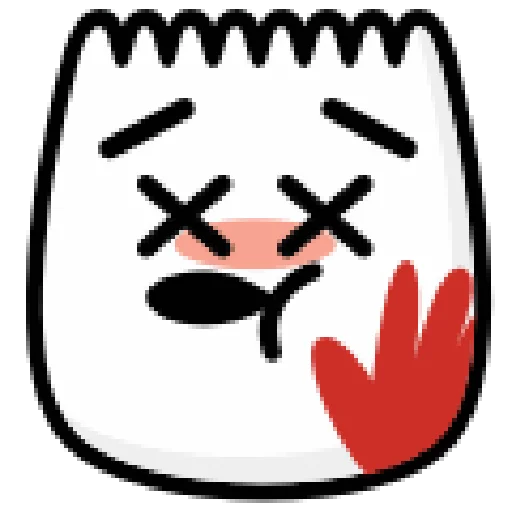 Стикер Telegram «tiktok emojis» 😵