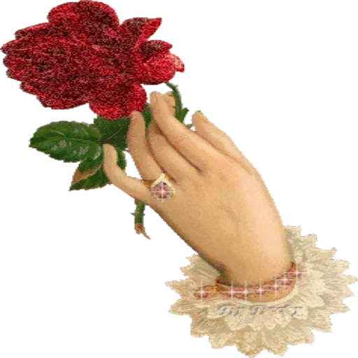 Стикер Telegram «Bouquet» 😐