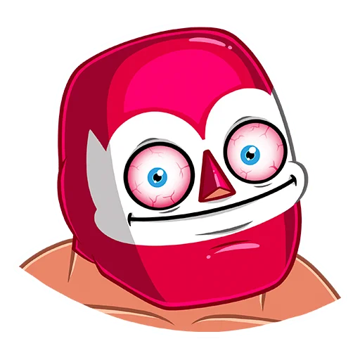 Telegram Sticker «Лучадор Бобо» 😐