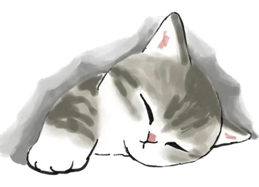 lovelykotiki emoji 😴