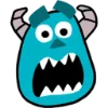 Telegram emoji «Monsters Inc » 😱
