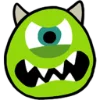 Monsters Inc emoji 😠