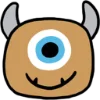 Monsters Inc emoji 😊