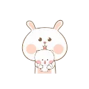 Marshmallow Couple  emoji 🤗