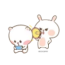 Marshmallow Couple  emoji 📣