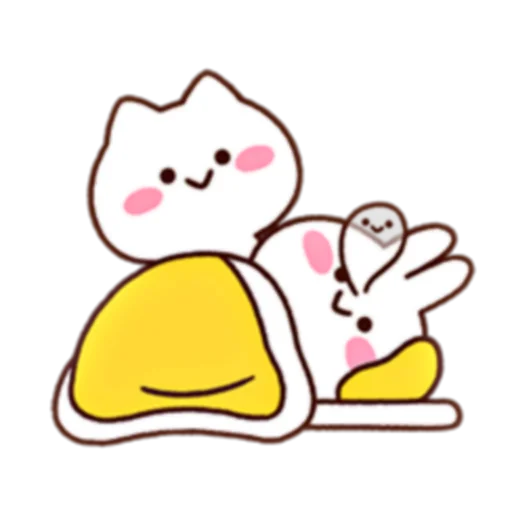 MIMI and Neko (FULL) emoji 🛏