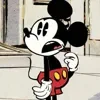 Эмодзи Mickey mouse 🤨