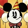 Telegram emojisi «Mickey mouse» 🥳