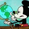 Емодзі Mickey mouse 🌎