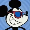 Mickey mouse emoji 😎