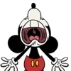 Telegram emojisi «Mickey mouse» 😩