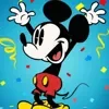 Емодзі Mickey mouse 🥳