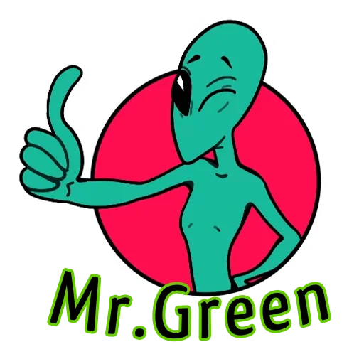 Эмодзи Mr.Green 😊
