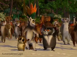 Стикер Madagascar 👋