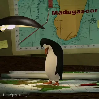 Стикер Madagascar 🤷‍♂