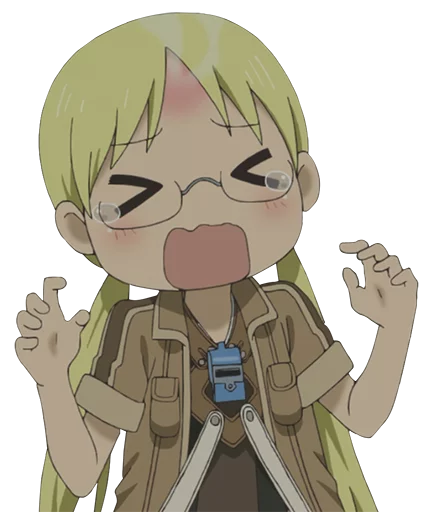 Made In Abyss stiker 😢
